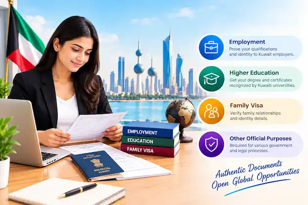 Why Kuwait document attestation is required